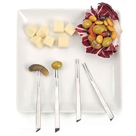 ENDURANCE �G���f�������X �A�y�^�C�U�[ �t�H�[�N �X�e�����X�� 6�Z�b�g Endurance Appetizer Forks Stainless Steel�@6pc