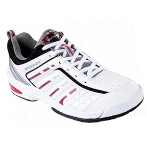 【クリックでお店のこの商品のページへ】DUNLOP(ダンロップ) オムニ・クレーコート用 テニスシューズ ホワイト 27.5cm PRS-670DG: スポーツ&アウトドア