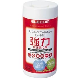 ELECOM ���̓^�C�v�E�F�b�g�N���[�j���O�e�B�b�V��60������ WC-JU60N