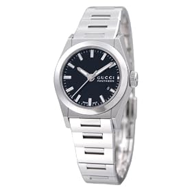 [�O�b�`]GUCCI �r���v �p���e�I�� 115SM YA115502 SS �u���b�N ���f�B�[�X [���s�A���i]