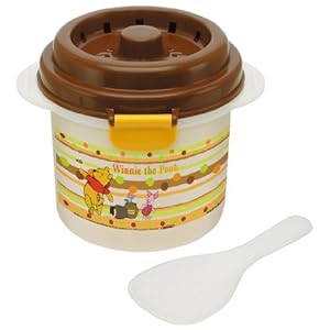 【クリックで詳細表示】Winnie the Pooh ご飯メーカー(スノコ付き蒸し器対応) UDG1