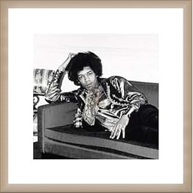 �|�X�^�[ �t�H�g�O���t Jimi Hendrix London England 1967 �z���i �E�b�h�x�[�V�b�N�t���[��(�I�t�z���C�g)