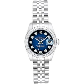[�����b�N�X] ROLEX �r���v �f�C�g�W���X�g 179174G �u���[�O���f�[�V���� 10P�_�C�� ���f�B�[�X [���s�A���i]