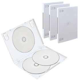 LOAS DVD�P�[�X3�����[�^�C�v 3���Z�b�g �z���C�g DVD-NA005-3W