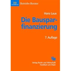 Die Bausparfinanzierung