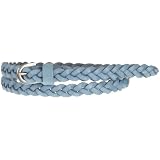 Pieces Enya Slim Leather Jeans Belt, Ceinture