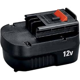 BLACK&DECKER 12V �X���C�h���o�b�e���[�p�b�N Z-A12