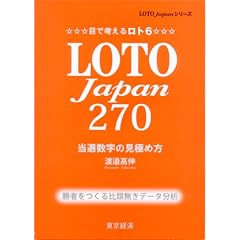 �ڂōl���郍�g6 LOTO Japan 270�\���I�����̌��ɂߕ� (LOTO Japan�V���[�Y)