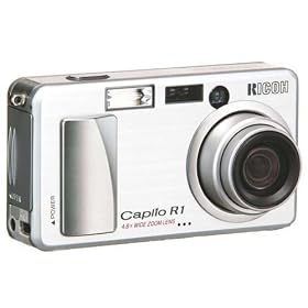 RICOH Caplio R1 �V���o�[ �f�W�^���J���� �����L�O�o�b�e���[�`���[�W���[�Z�b�g CaplioR1