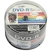 ���C������ HI DISK DVD-R �f�[�^�^��p 16�{�� 4.7GB �z���C�g�v�����^�u�� �X�s���h���P�[�X 50�� HDDR47JNP50