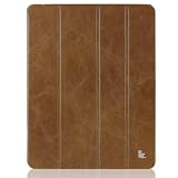 JISONCASE & LifeStyles iPad4/iPad3/iPad2 �y�{�v �r���e�[�W���U�[�z �r���e�[�W ���U�[ �X�}�[�g�P�[�X �S3�F JS-IPD-06A20 �u���E��JISONCASE�ɂ��