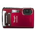 OLYMPUS �f�W�^���J���� TG-820 ���b�h 10m�h�� 2m�ϗ����Ռ� -10���ϒቷ �ω׏d100kg 1200����f ���ʏƎˌ^CMOS ���w5�{�Y�[�� DUAL IS �n�C�r�W�������[�r�[ 3.0�^LCD �L�p28mm 3D�t�H�g�@�\ TG-820 RED