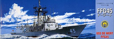  1/700 シーウェイモデルシリーズ SWM54 ミサイルフリゲート艦 ド・ワード