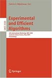 [Book] Experimental and Efficient Algorithms: 4th International Workshop, WEA 2005, Santorini Island, Greece, May 10-13, 2005, Proceedings