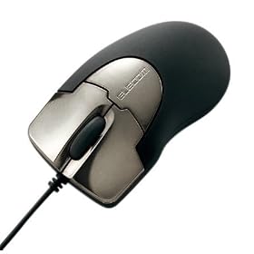 ELECOM USB���[�U�[�}�E�X BLACK GRAST(�R���p�N�g�T�C�Y) M-PGULBK2