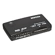 I-O DATA USB 2.0/1.1�Ή� �}���`�J�[�h���[�_�[���C�^�[ �u���b�N USB2-MXRW/B