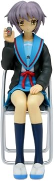 涼宮ハルヒの憂鬱 長門有希 制服 お座りバージョン  Amazon.co.jp限定版 (1/10スケールPVC塗装済み完成品)