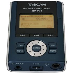 �e�B�A�b�N TASCAM �g��MP3�v���[���[�E�g���[�i�[�@�\����MEMORY PLAYER MP-VT1