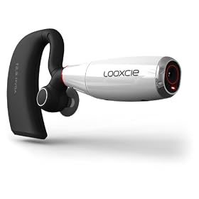 ��������������LOOXCIE LX-1WEARABLE CAMCORDER  ���R���p�N�g�r�f�I�J���� Iphone Android �Ή� �w���s�A���i�x