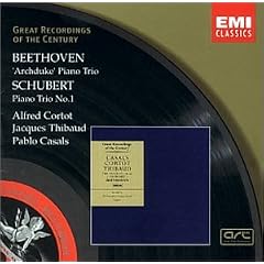 Great Recordings of the Century: Beethoven "Archduke" Piano Trio and Schubert Piano Trio in B flat