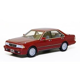 Hi-Story 1/43 NISSAN CEDRIC 4DOOR HARDTOP 1989 GRAN TURISMO SV RED