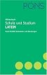Woterbuch Schule Und Studium Latein