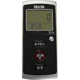 �^�j�^(TANITA) 3D�Z���T�[���ڕ����v �o�b�N���C�g�t �u���b�N FB-721-BK