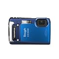 OLYMPUS �f�W�^���J���� TG-820 �u���[ 10m�h�� 2m�ϗ����Ռ� -10���ϒቷ �ω׏d100kg 1200����f ���ʏƎˌ^CMOS ���w5�{�Y�[�� DUAL IS �n�C�r�W�������[�r�[ 3.0�^LCD �L�p28mm 3D�t�H�g�@�\ TG-820 BLU