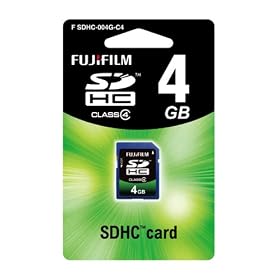 FUJIFILM SDHC�J�[�h 4GB SDHC-004G-C4
