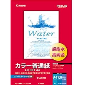 CANON �J���[BJ�p���ʎ� A4 LC-301A4