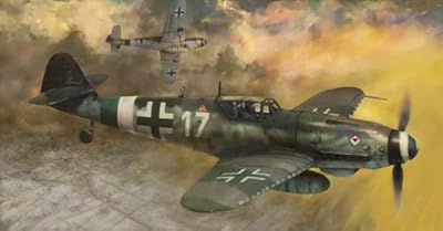  1/72 メッサーシュミット Bf109K-4 ボーデンプラッテ