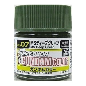 【クリックで詳細表示】ガンダムカラー MSディープグリーン UG07 【HTRC 3】
