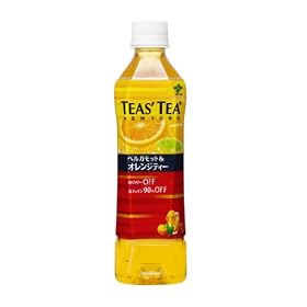 �ɓ��� TEAS'TEA �x���K���b�g&�I�����W�e�B�[ 500ml�~24�{