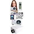 ��̂Ђ�T�C�Y���^�y��LED�r�f�I�v���W�F�N�^�[ATEX   Mini Vision�@Portable Projecter
