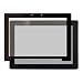 iBUFFALO ASUS TF101��p �t���ی�t�B���� �C�[�W�[�t�B�b�g/���˖h�~�^�C�v �u���b�N BSEFTF101BK