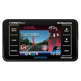 ���s�e��(YUPITERU) �������xGPS�A���e�i���ڈ�̌^���[�_�[�T�m�@ EXR245GW