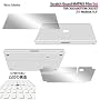 MacBook 13.3"-White �{�f�B�[�ی�EScratch Guard Matrix Film Set/SGMFSMB133