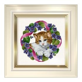 �N���X�X�e�b�`���G�����}�āuEMS055 Flowercat-Angela�v