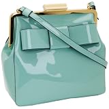 Orla Kiely Patent Leather Holly Handbag