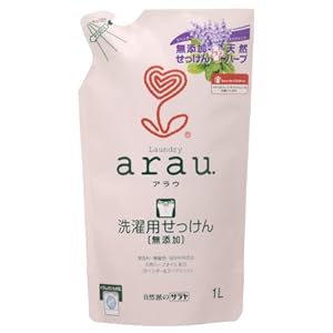 【クリックで詳細表示】arau. (アラウ) 洗濯用せっけん 詰替