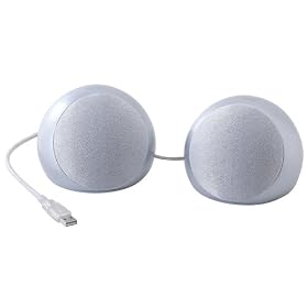 SANWA SUPPLY MM-SPU2SV USB�X�s�[�J�[ �V���o�[