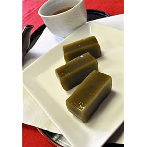 【クリックでお店のこの商品のページへ】古湯名産 手作り【茶ようかん】