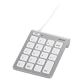 iBUFFALO �e���L�[�{�[�h Mac�p USB�ڑ� �X���� �Ɨ��L�[ �V���o�[ BSTK08MSV