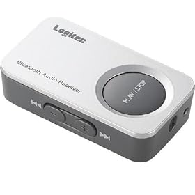 Logitec Bluetooth �I�[�f�B�I���V�[�o�[ USB�P�[�u���[�d���f�� �V���o�[ LBT-AR200C2LSV