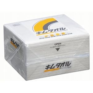 【クリックで詳細表示】キムタオル ホワイトポリパックDIY 50枚 61031