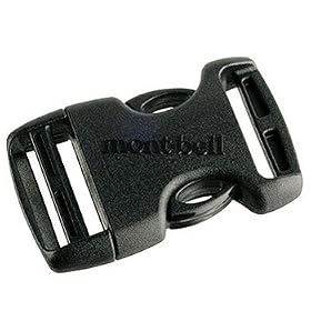 �����x��(montbell) 1124355 �T�C�h�����[�X �o�b�N�� BK(�u���b�N) 20mm 1124355