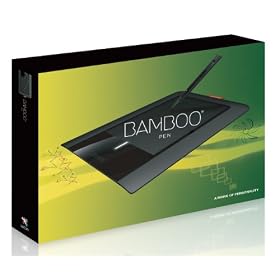 Wacom �y���^�u���b�g S�T�C�Y �V���v���^�u���b�g �`���S�n�ɂ���������M��1024���x�� Wacom Bamboo Pen CTL-460/K0