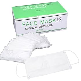 3�w�\���T�[�W�J���}�X�N FACE MASK 50���g 25387
