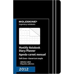 MOLESKINE �����X�L�� 2012�N �}���X���[�m�[�g�u�b�N / �\�t�g�J�o�[�� / �|�P�b�g (�m����n)