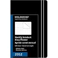 MOLESKINE �����X�L�� 2012�N �}���X���[�m�[�g�u�b�N / �\�t�g�J�o�[�� / �|�P�b�g (�m����n)